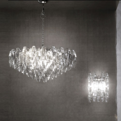 Suspension - POLIEDRI 951.27 – 951.34 - Venini - en cristal / en métal / contemporaine