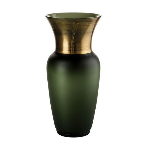 Vase contemporain - OPALINO ORO - Venini - en verre