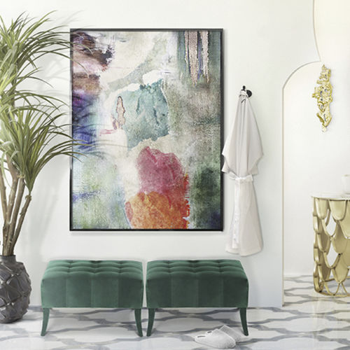 Ottoman classique - NAJ - BRABBU DESIGN FORCES - en velours / rectangulaire / d'intérieur