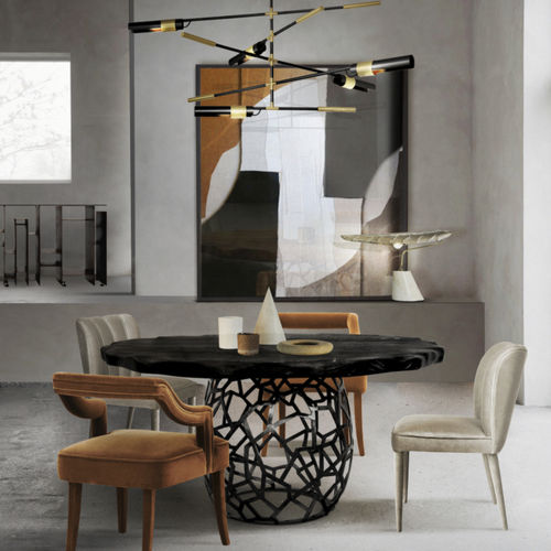 Plafonnier contemporain - KOBEN - BRABBU DESIGN FORCES - en laiton / en cuivre / en laiton brossé