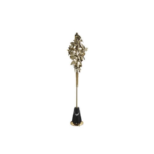 Lampe sur pied - MCQUEEN  - BRABBU DESIGN FORCES - en laiton plaqué or / en cristal Swarovski® / contemporaine