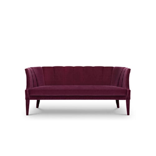 Canapé classique - BEGONIA 2 - BRABBU DESIGN FORCES - en velours / en bois / 3 places