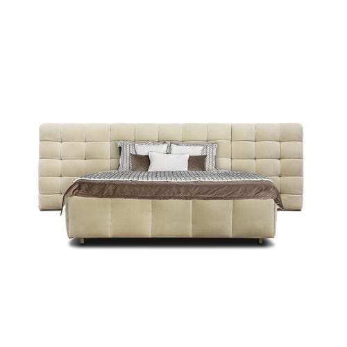 Lit double - ESSEX - BRABBU DESIGN FORCES - contemporain / tapissé / avec tête de lit
