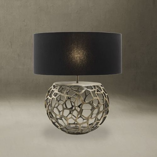 Lampe de table - APIS - BRABBU DESIGN FORCES - en laiton / en tissu / contemporaine