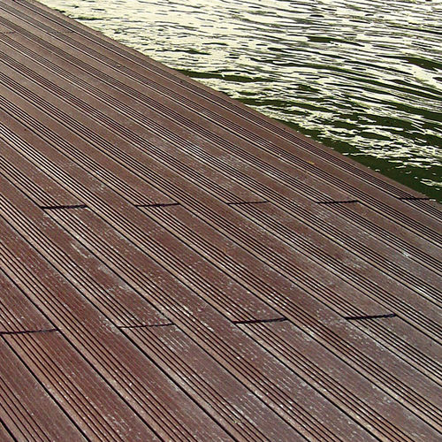 Plancher porteur - PLAT-DROIT-M2 - PLAS ECO - en plastique recyclé / pour aménagement extérieur / pour terrasse