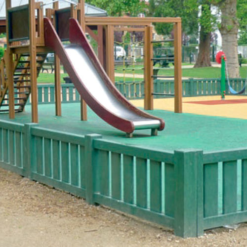 Clôture à barreaux - AC-CLO-01 series - PLAS ECO - pour parc de jeux / en plastique recyclé / contemporaine