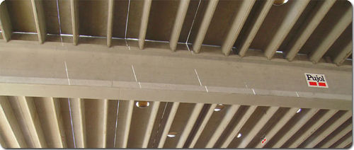 Poutre en béton précontraint - Pujol - en T