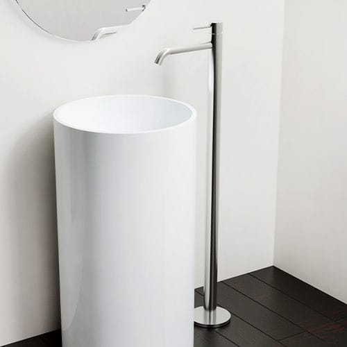 Mitigeur de vasque - AT-05 - Badeloft GmbH - pour baignoire / au sol / en laiton chromé