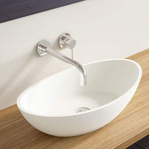 Mitigeur de vasque - WAT-02-XL - Badeloft GmbH - pour lave-mains / mural / en acier inoxydable