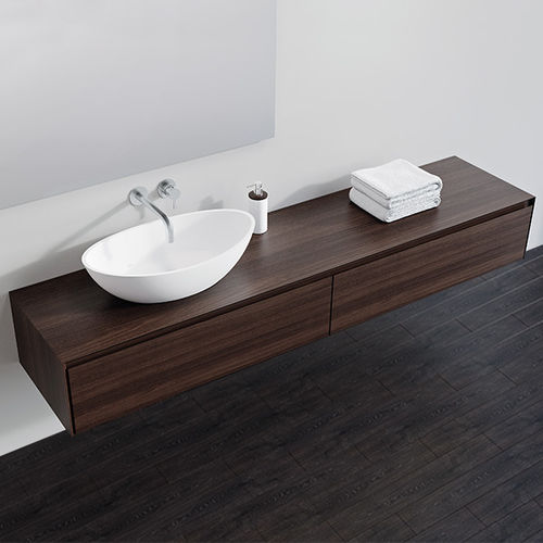 Commode murale - BM-01-XL - Badeloft GmbH - contemporaine / en chêne / en MDF