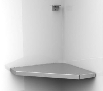Siège de douche fixe - 976 - Frost Products Ltd. - en inox / professionnel / résidentiel
