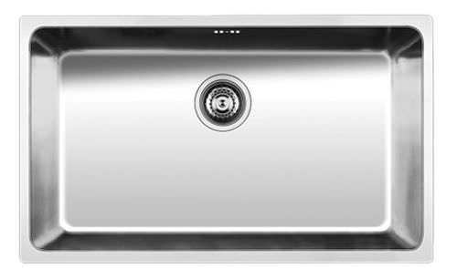 Évier 1 bac - GLAMOUR : LARGE - Acrysil Ltd - sans égouttoir / en inox / encastrable
