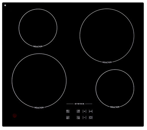 Table de cuisson à induction - SEH600ITC - Stoves - 4 foyers / encastrable / avec commandes tactiles