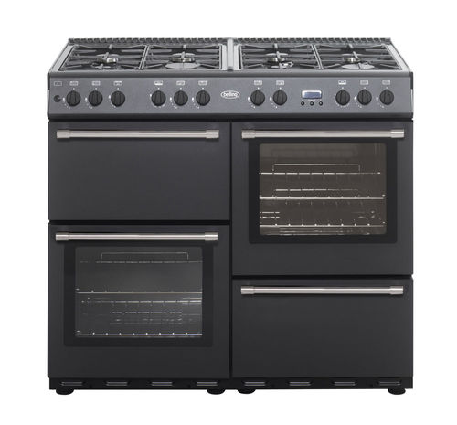 Cuisinière à gaz - COUNTRY CLASSIC 100GT - Belling - noire