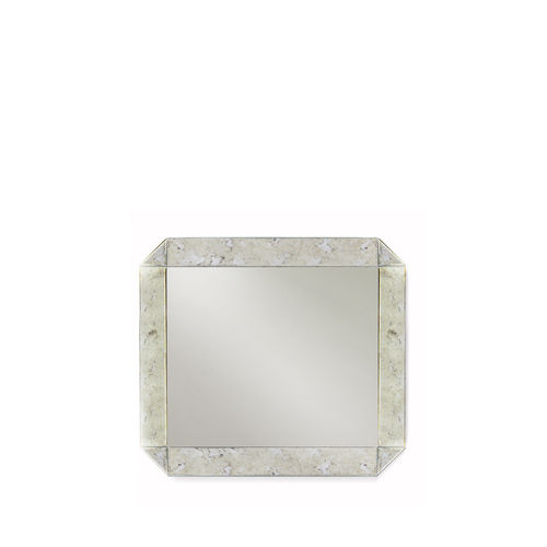 Miroir mural - TAMARA SQUARE MIRROR - KOKET Love Happens - Art Déco / rectangulaire / sable