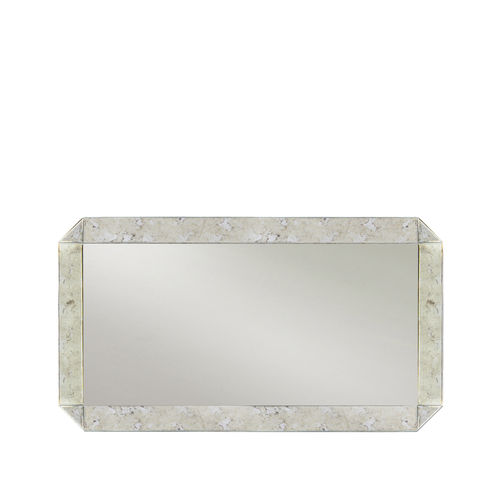 Miroir mural - TAMARA RECTANGULAR - KOKET Love Happens - Art Déco / rectangulaire / blanc
