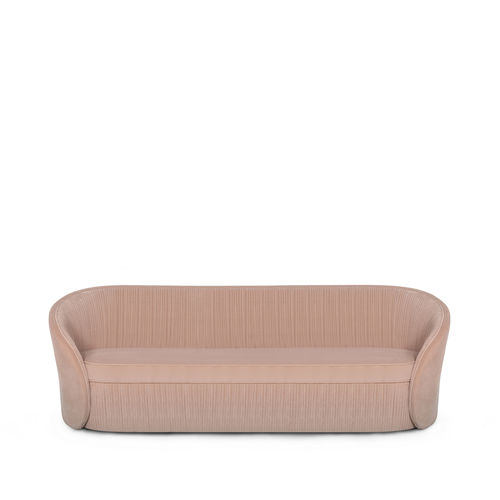 Canapé contemporain - BLOOM - KOKET Love Happens - en velours / rose / 2 places
