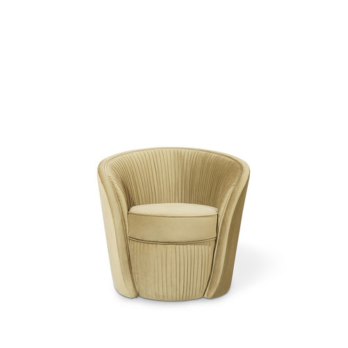 Fauteuil classique - BLOOM II - KOKET Love Happens - en velours