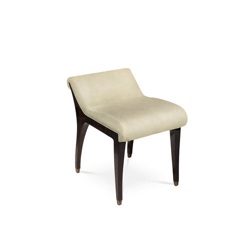 Tabouret classique - INCANTO - KOKET Love Happens - en tissu / avec piètement en ébène / tapissé