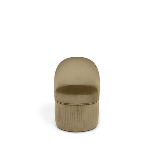 Chaise contemporaine - VENICE - KOKET Love Happens - d'intérieur / en tissu / tapissée