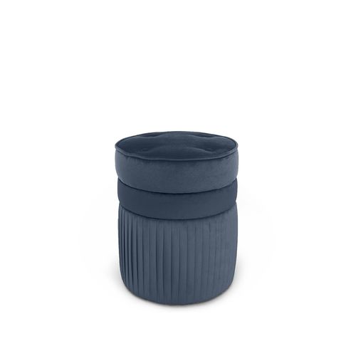 Pouf contemporain - VALENCIA - KOKET Love Happens - en tissu / rond / pour hôtel