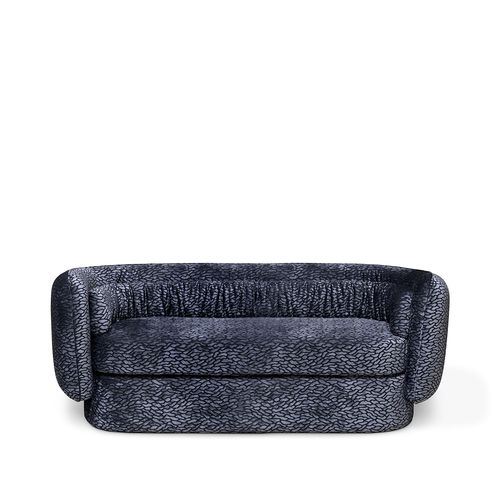 Canapé compact - DEB - KOKET Love Happens - design original / en tissu / noir
