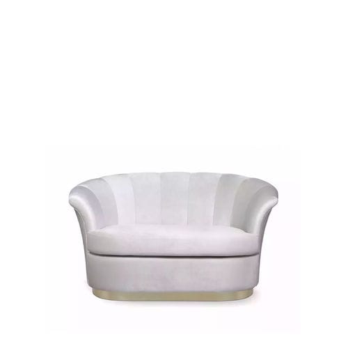 Canapé classique - BESAME - KOKET Love Happens - en tissu / avec accoudoirs / personnalisable