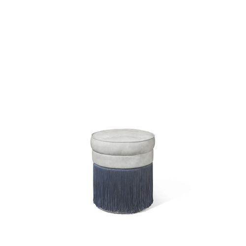 Pouf traditionnel - SOPHIA - KOKET Love Happens - en tissu / rond / personnalisable