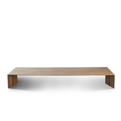 Table basse contemporaine - ARCH - Branca-Lisboa - en chêne / en noyer / en bois laqué