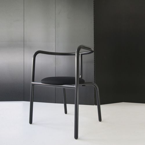 Chaise contemporaine - RIA - Branca-Lisboa - d'intérieur / d'extérieur / en tissu