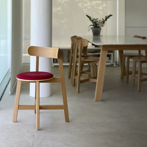 Chaise contemporaine - RODA - Branca-Lisboa - d'intérieur / en chêne / en frêne