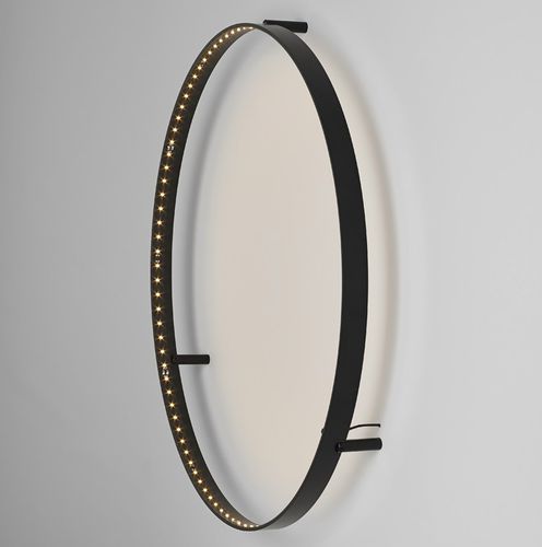 Applique murale contemporaine - CURVE 60 - Le Deun Luminaires - d'intérieur / en acier / ronde