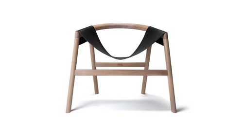 Fauteuil contemporain - DARTAGNAN - Haymann Editions - en cuir