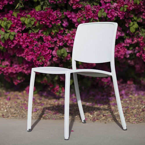 Chaise contemporaine - AVIVO - FORMS+SURFACES - d'extérieur / en fonte d'aluminium / professionnelle