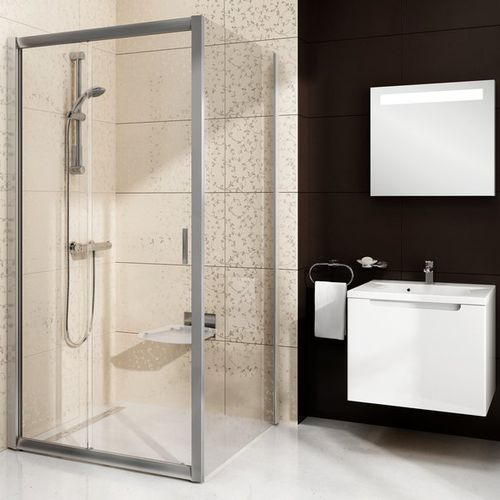 Paroi de douche fixe - BLIX: BLDP2+BLPS - RAVAK - coulissante / d'angle