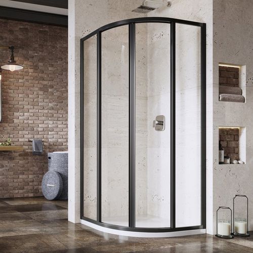 Paroi de douche coulissante - SKCP4  - RAVAK - fixe / courbée / d'angle