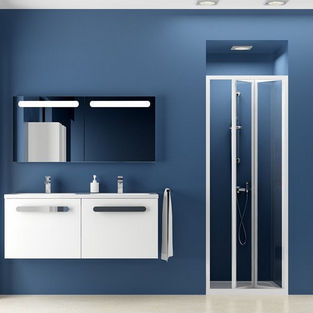 Paroi de douche pliante - SUPERNOVA: SDZ2 - RAVAK - en niche