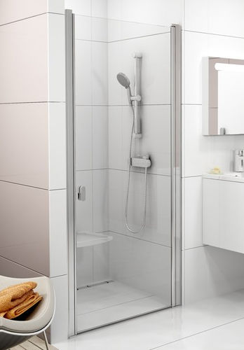 Paroi de douche battante - CHROME: CSD1 - RAVAK - en niche