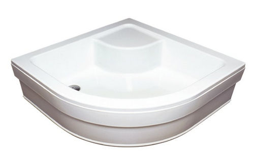Receveur de douche d'angle - SABINA - RAVAK - surélevé / en acrylique