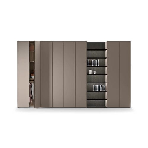 Armoire modulable - Beverly - Presotto - contemporaine / en bois laqué mat / à portes battantes