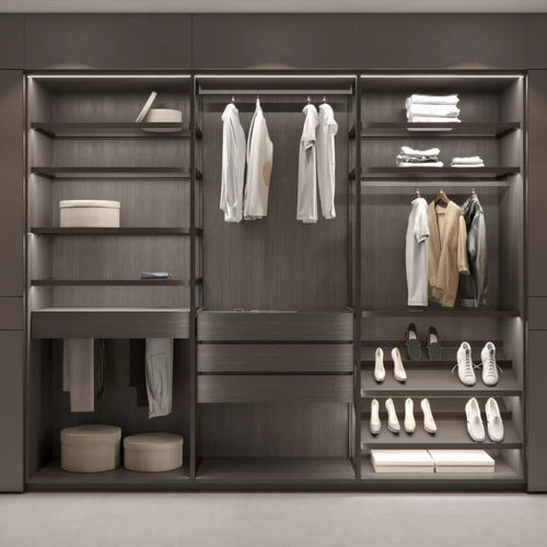 Dressing d'angle - Tecnopolis Free - Presotto - modulable / contemporain / en mélaminé