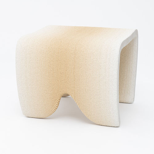 Tabouret contemporain - GRADIENT LIMITED EDITION - Philipp Aduatz - en béton / avec piètement en béton / sur mesure