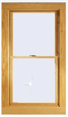 Fenêtre en bois - A - Andersen - à guillotine / à double vitrage / écolabel Energy Star