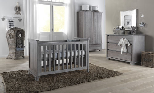 Chambre d'enfant grise - MALMÖ SMOKED GREY - Kidsmill - pour bébé