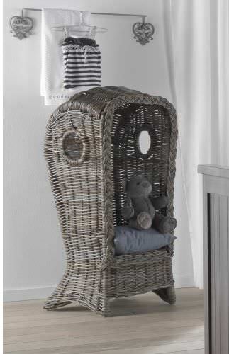 Fauteuil de style - OSLO GREY - Kidsmill - en rotin / pour enfant