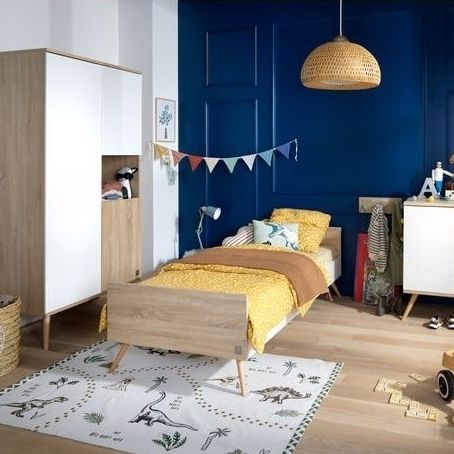 Lit simple - SEVENTIES - Sauthon - contemporain / pour enfant / avec rangement