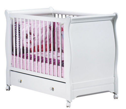 Lit pour bébé contemporain - 5F032 - Sauthon - pour enfant (unisexe) / en bois / 120x60 cm