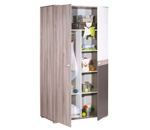 Armoire contemporaine - XX192 - Sauthon - en bois / à portes battantes / pour enfant