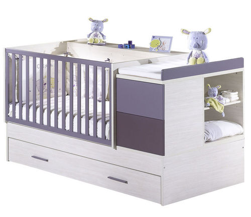 Lit pour bébé évolutif - FY106 - Sauthon - contemporain / pour fille / en bois