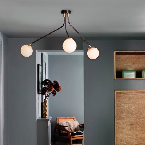 Plafonnier contemporain - ARRAY OPAL MINI - cto lighting - rond / en verre opalescent / en métal